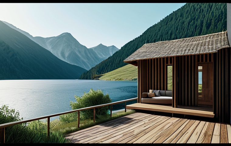 보드게임 일본 전통 - Image Prompt 1: The Digital Detox Retreat**