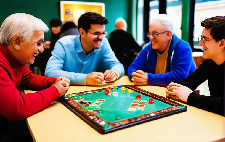 보드게임 리뷰 에세이 - **Prompt: "A high-angle, detailed shot of a complex Euro-style strategy board game in mid-play on a ... 보드게임 리뷰 에세이 - **Prompt: "A high-angle, detailed shot of a complex Euro-style strategy board game in mid-play on a ...