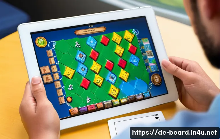 보드게임 모바일 앱 - **Prompt 1: "The Modern Board Game Enthusiast on the Go"** A vibrant, realistic image of a young...