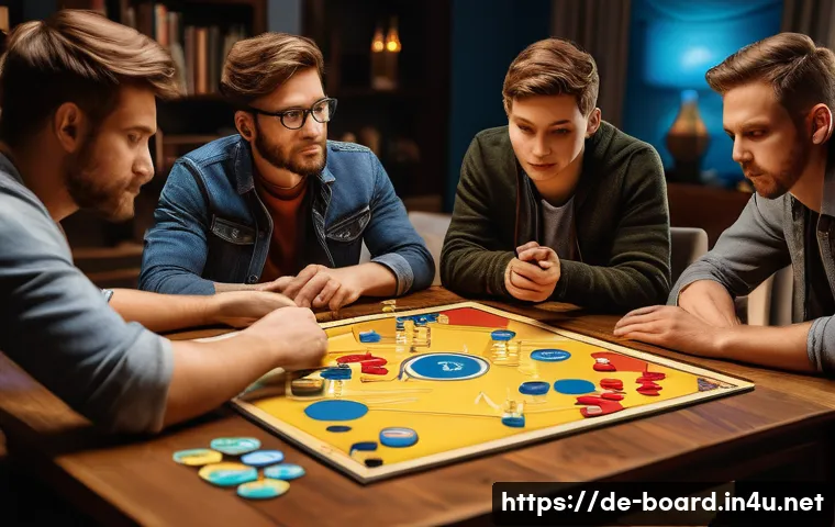 보드게임과 심층 분석 - **Cooperative Board Game Experience:** A diverse group of 4-5 adults and teenagers (all respectf...